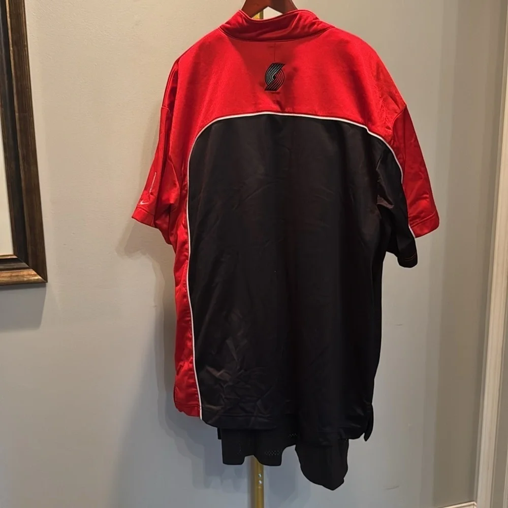 Portland Trail Blazers Clyde Drexler basketball set EUC XXL 56